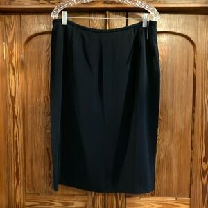 Kasper navy skirt sz 14